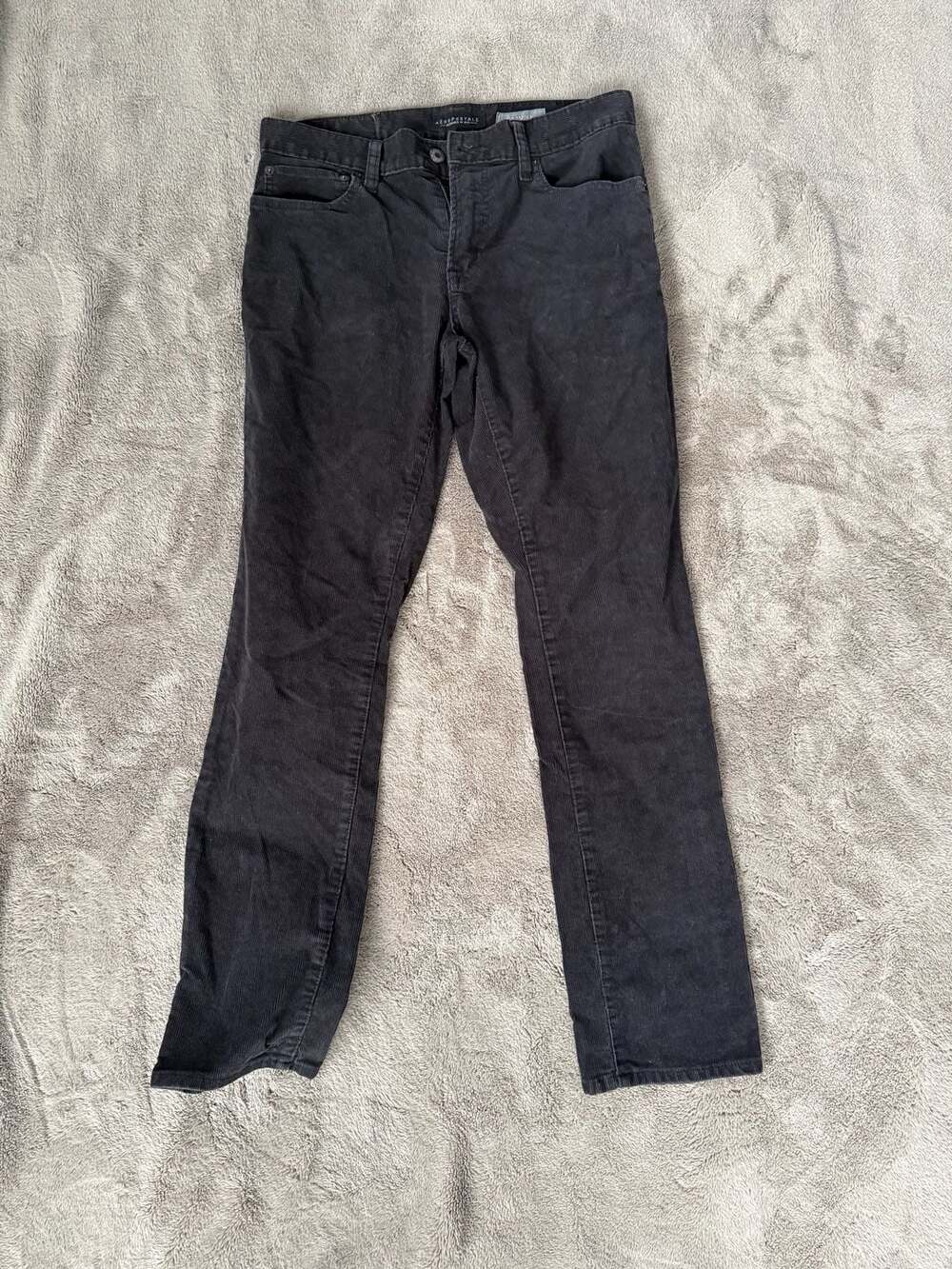 Aeropostale Skinny Corduroy Pants Black